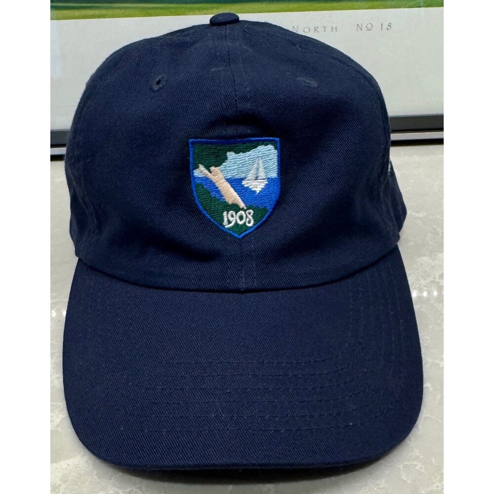 Lake Shore Country Club 1908 - Imperial Golf Hat - Men's Adjustable - Blue